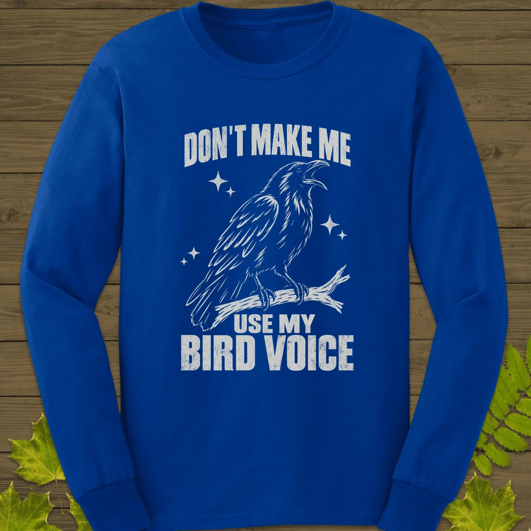 Bird Voice Long Sleeve in Royal