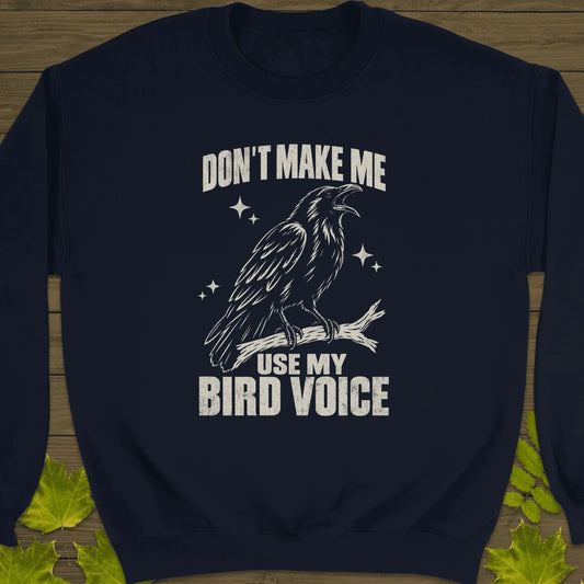 Bird Voice Sweatshirt in Navy