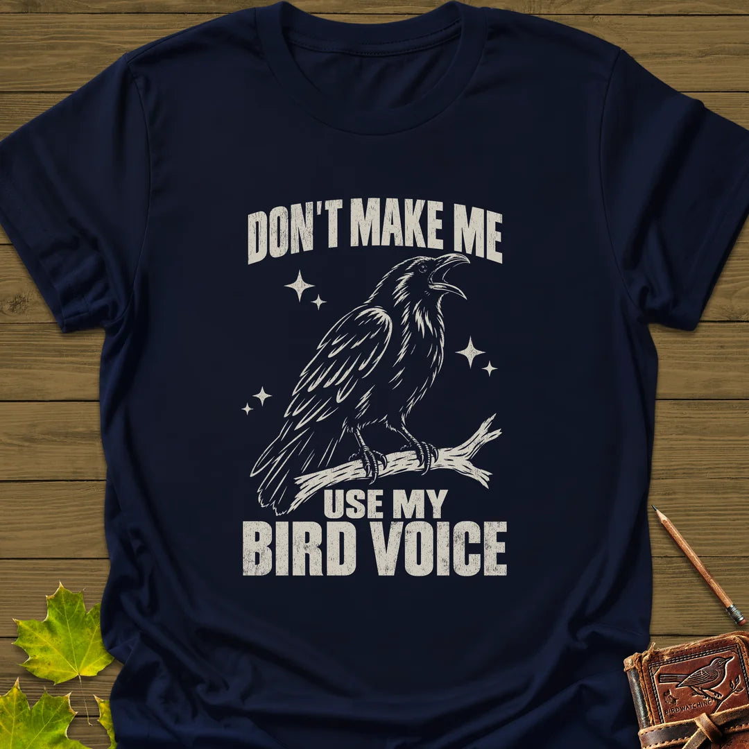 Bird Voice T-Shirt in Navy