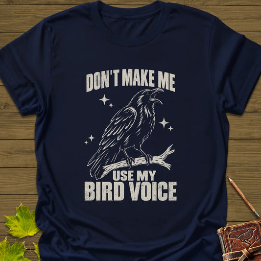 Bird Voice T-Shirt in Navy