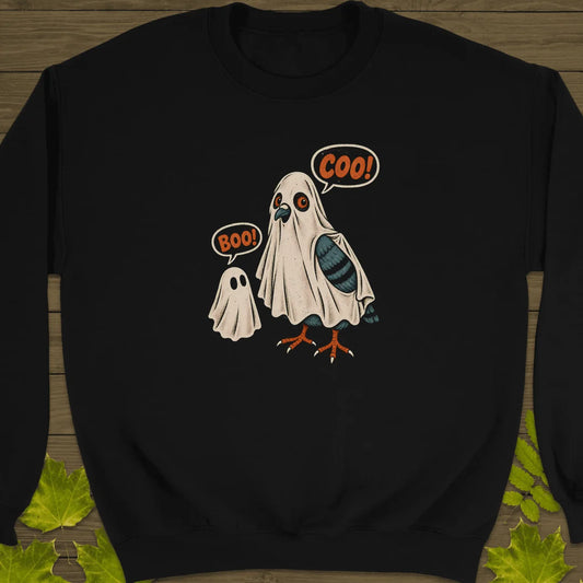 Boo And Coo Sweatshirt in Black