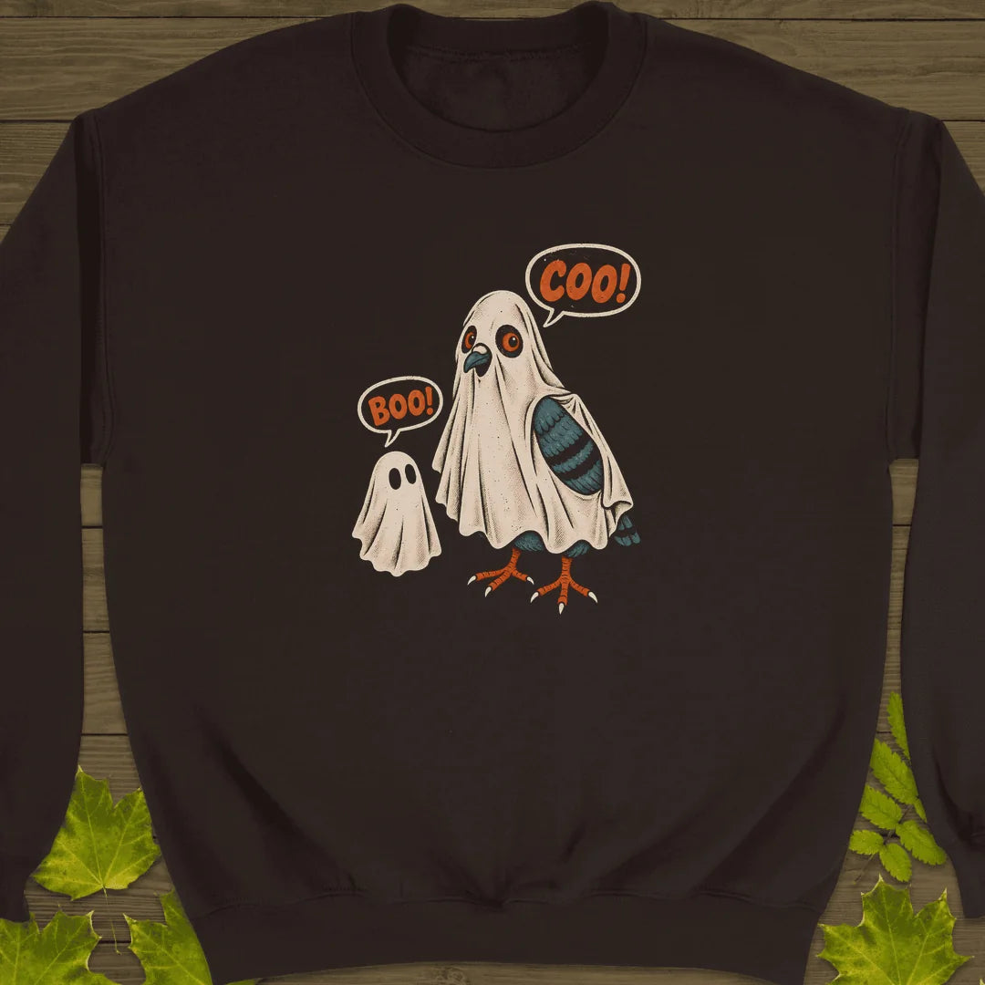 Boo And Coo Sweatshirt in Dark Chocolate