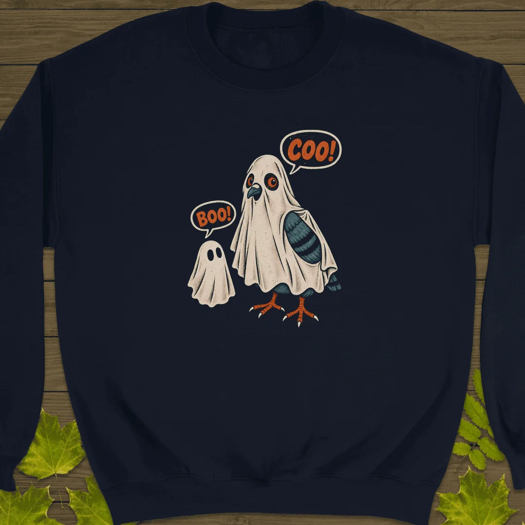 Boo And Coo Sweatshirt in Navy