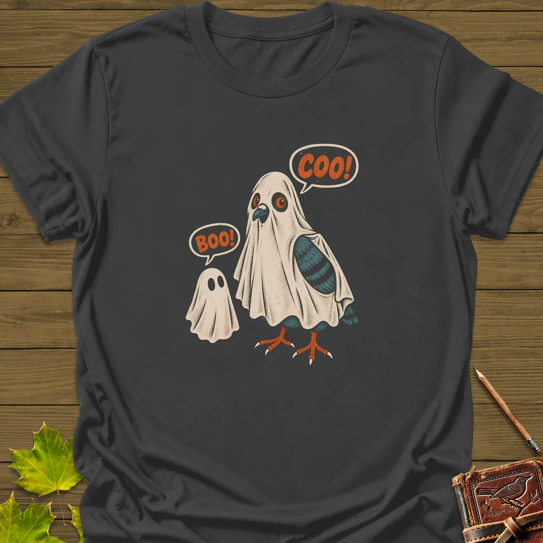 Boo And Coo T-Shirt in Charcoal