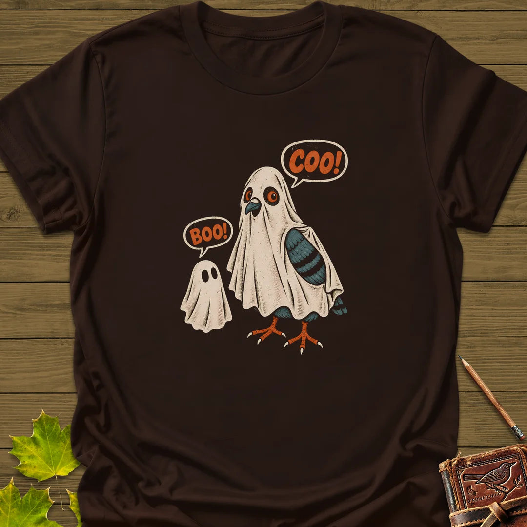 Boo And Coo T-Shirt in Dark Chocolate