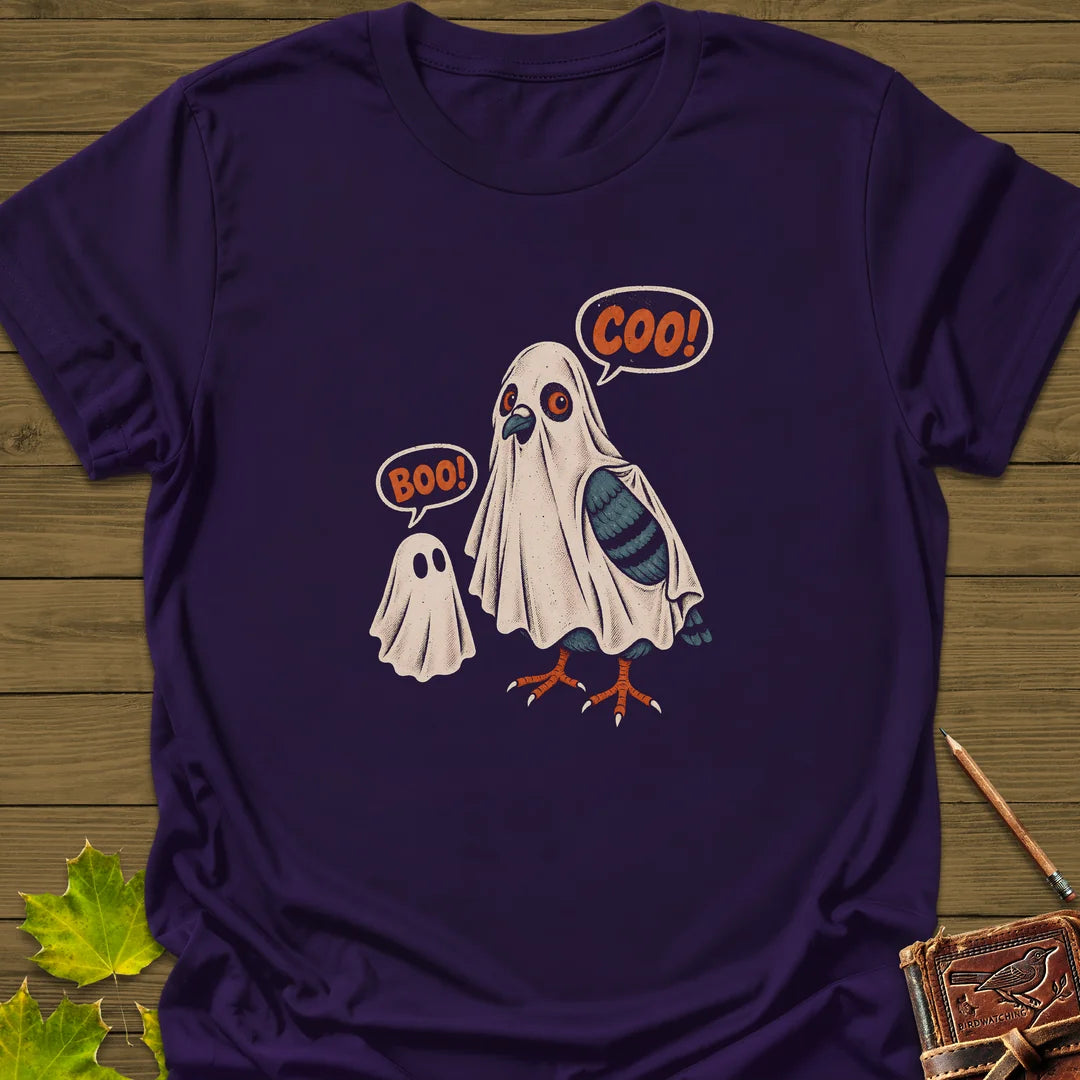 Boo And Coo T-Shirt in Purple