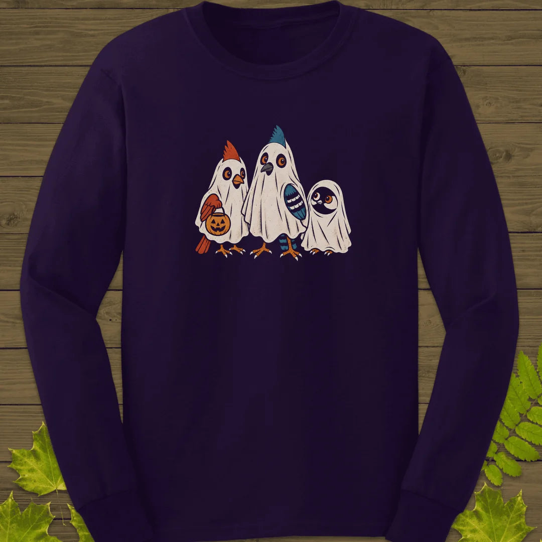 Ghost Flock Long Sleeve in Purple