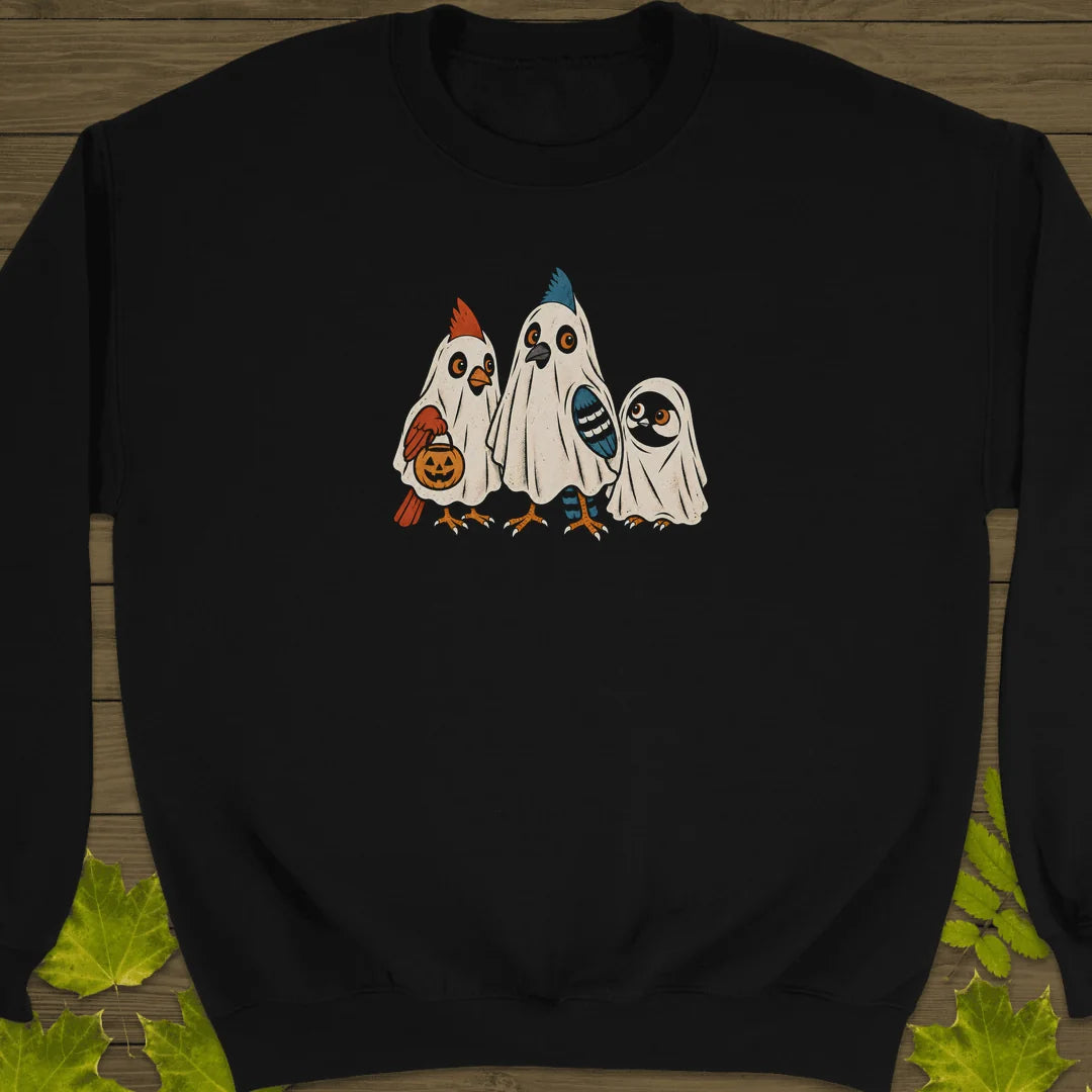 Ghost Flock Sweatshirt in Black