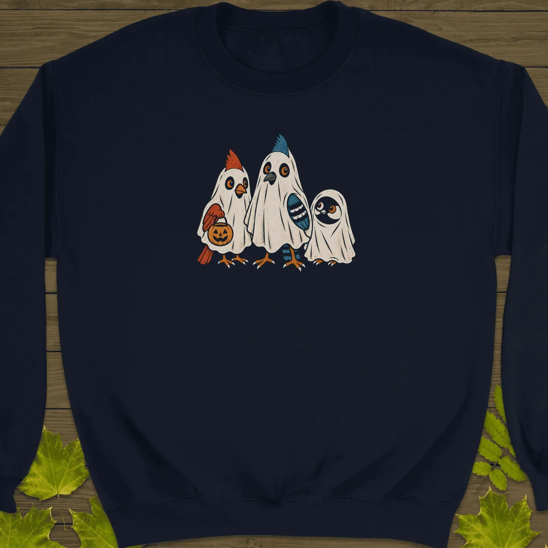 Ghost Flock Sweatshirt in Navy