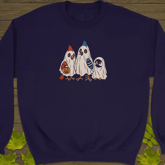 Ghost Flock Sweatshirt in Purple