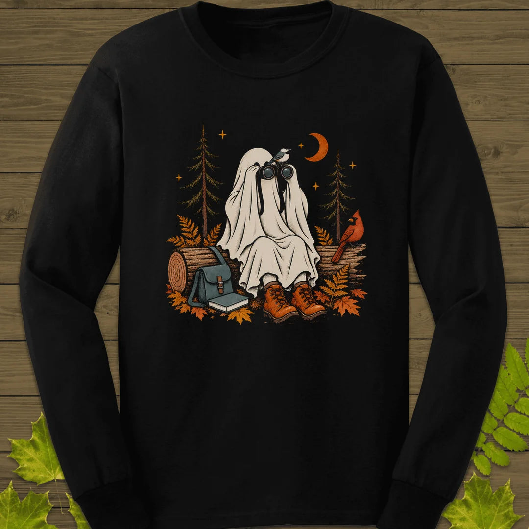 Ghost Birder Watch Long Sleeve in Black