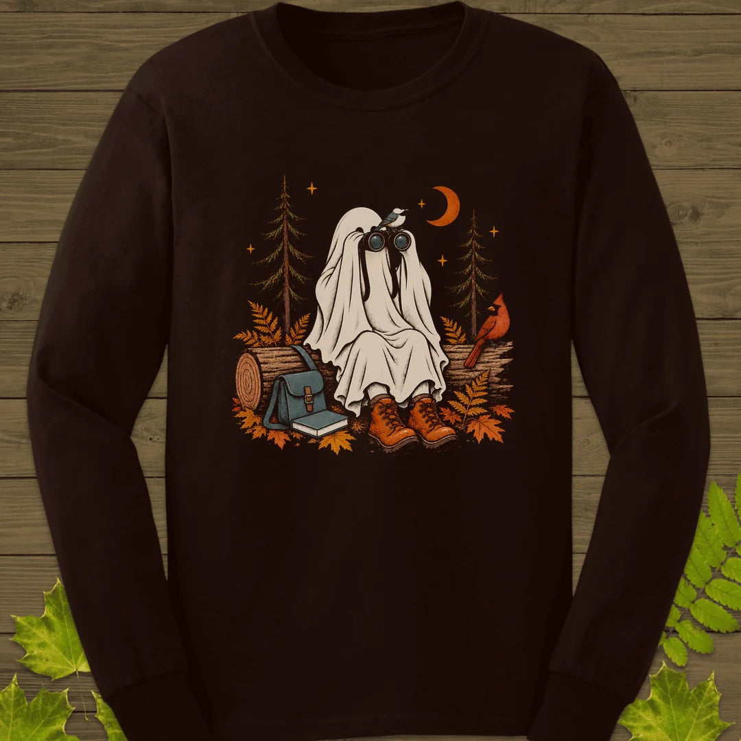 Ghost Birder Watch Long Sleeve in Dark Chocolate