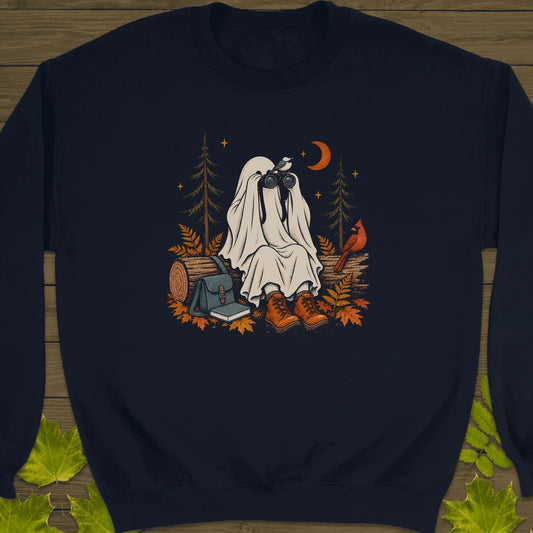 Ghost Birder Watch Sweatshirt in Navy