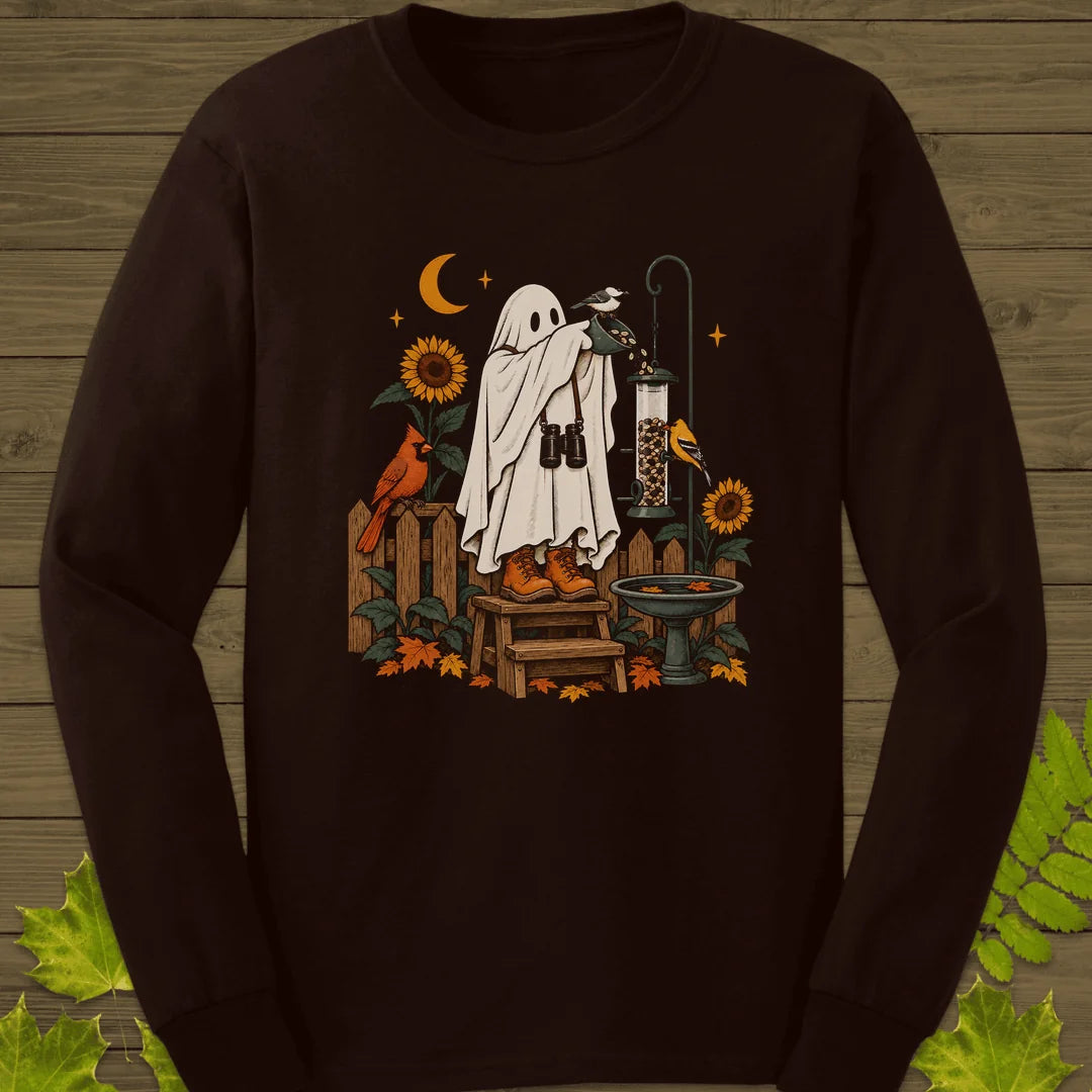 Ghost Feeder Rounds Long Sleeve in Dark Chocolate
