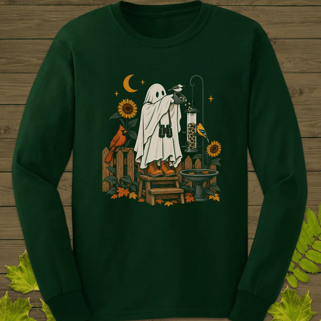 Ghost Feeder Rounds Long Sleeve in Forest Green