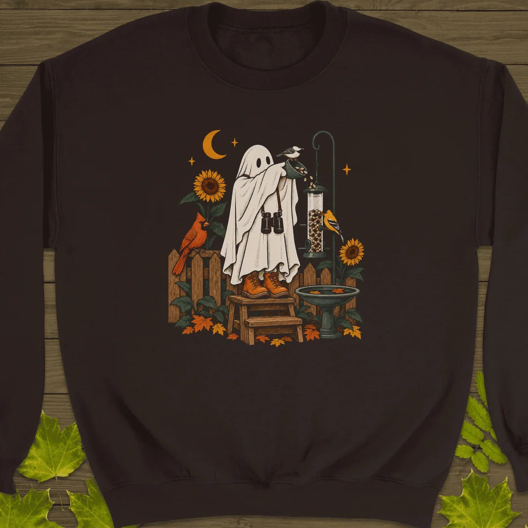 Ghost Feeder Rounds Sweatshirt in Dark Chocolate