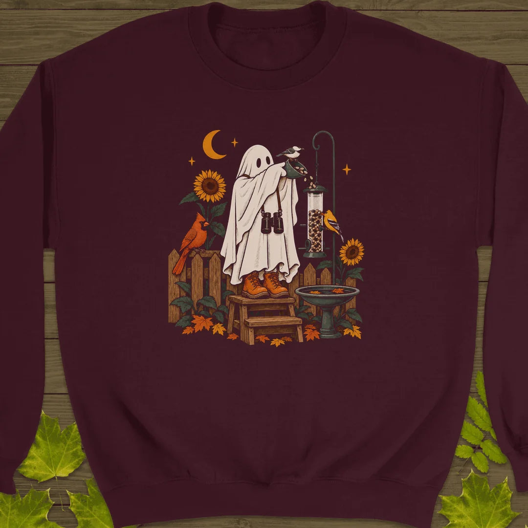 Ghost Feeder Rounds Sweatshirt in Maroon