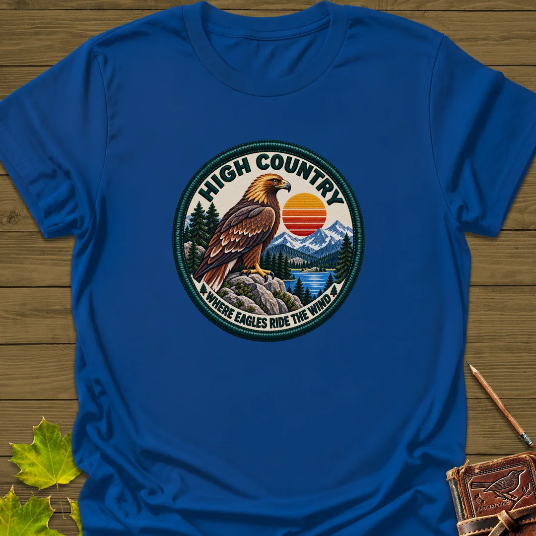 High Country Eagle T-Shirt in Royal