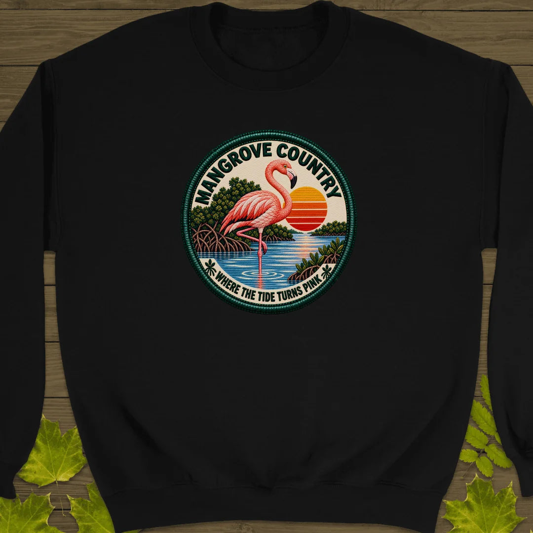 Mangrove Country Sweatshirt in Black