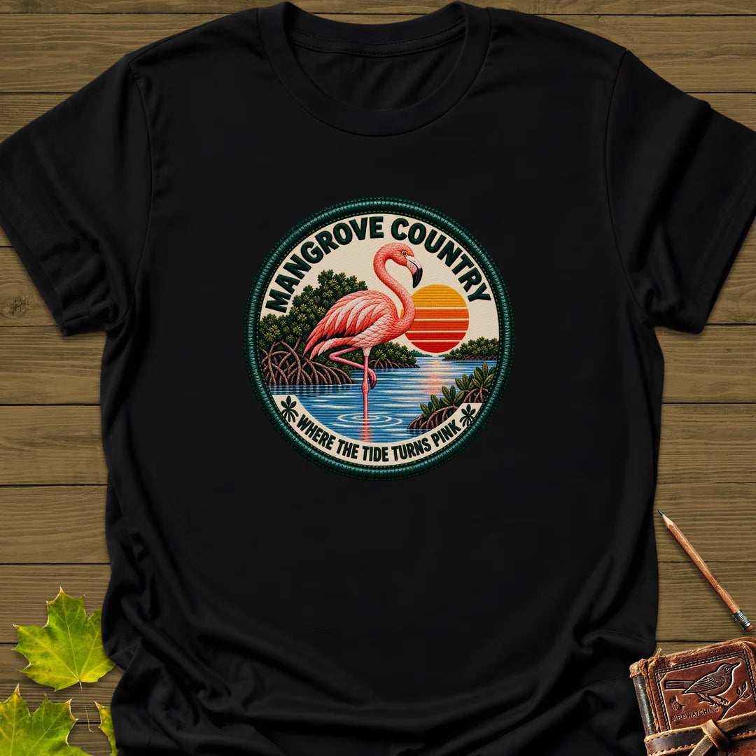 Mangrove Country T-Shirt in Black