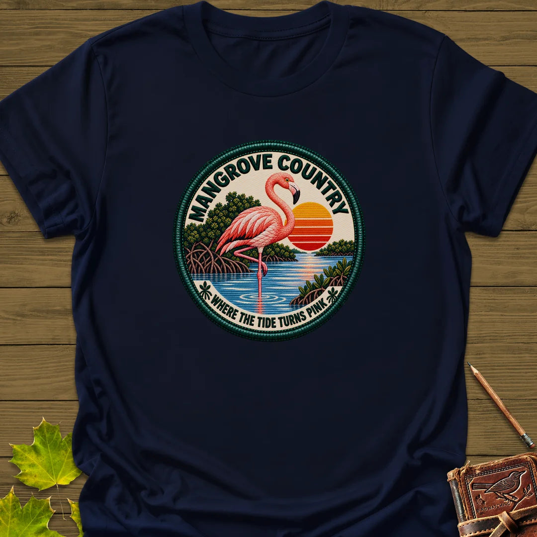 Mangrove Country T-Shirt in Navy