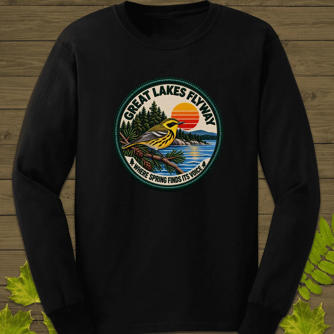 Great Lakes Flyway Long Sleeve in Black