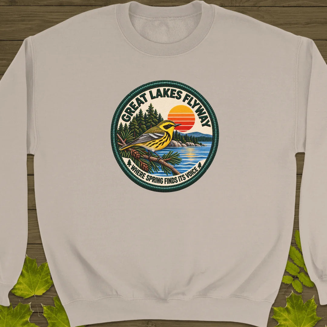 Great Lakes Flyway Sweatshirt in Sand