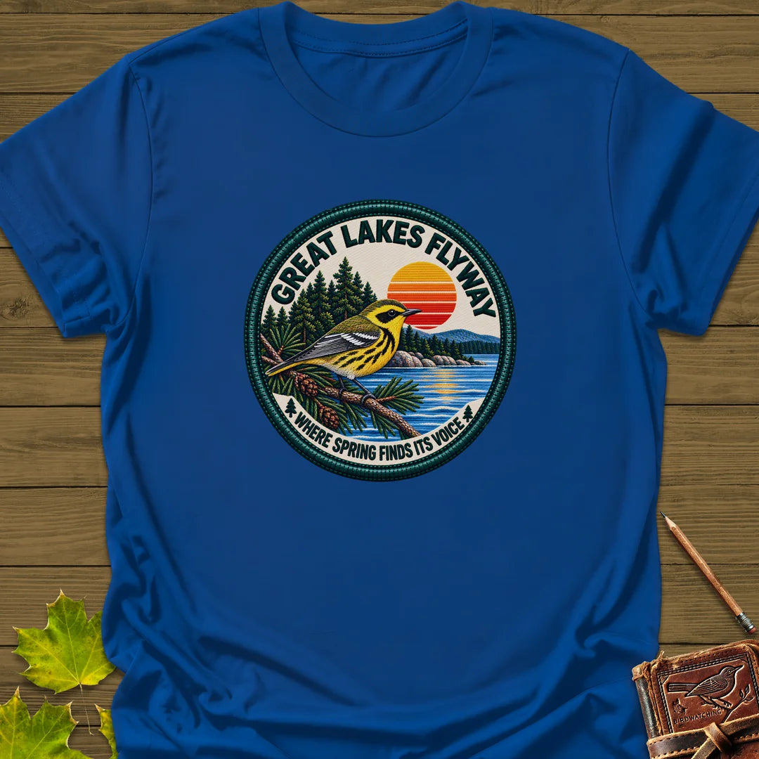 Great Lakes Flyway T-Shirt in Royal