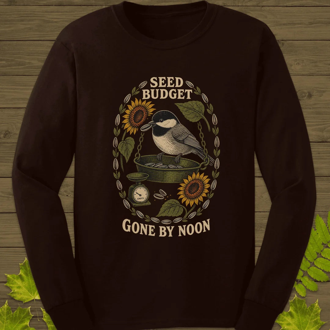 Gone By Noon Long Sleeve in Dark Chocolate