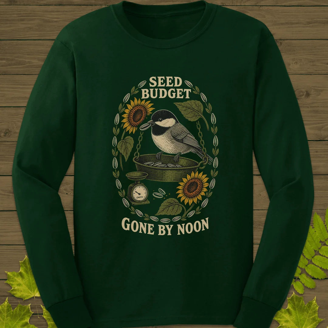 Gone By Noon Long Sleeve in Forest Green