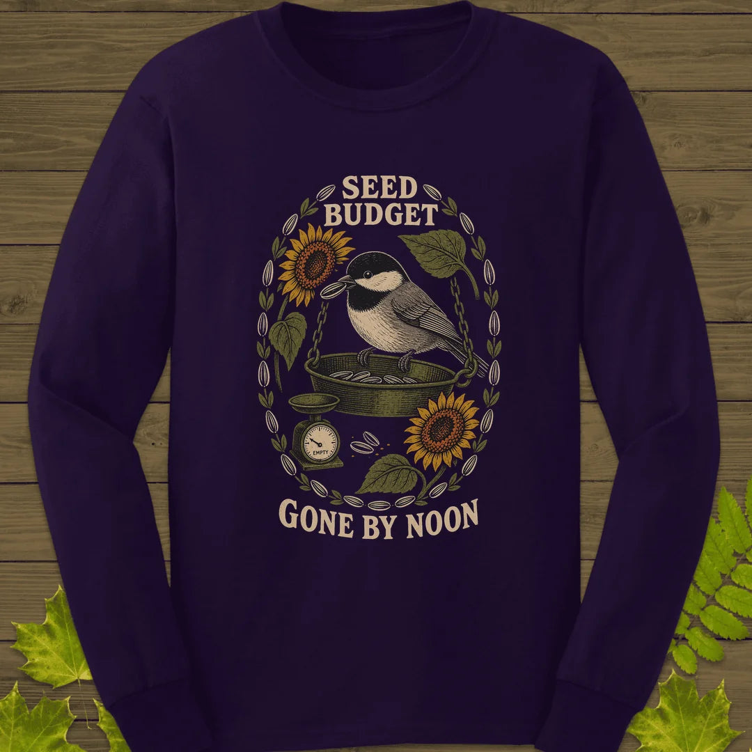 Gone By Noon Long Sleeve in Purple