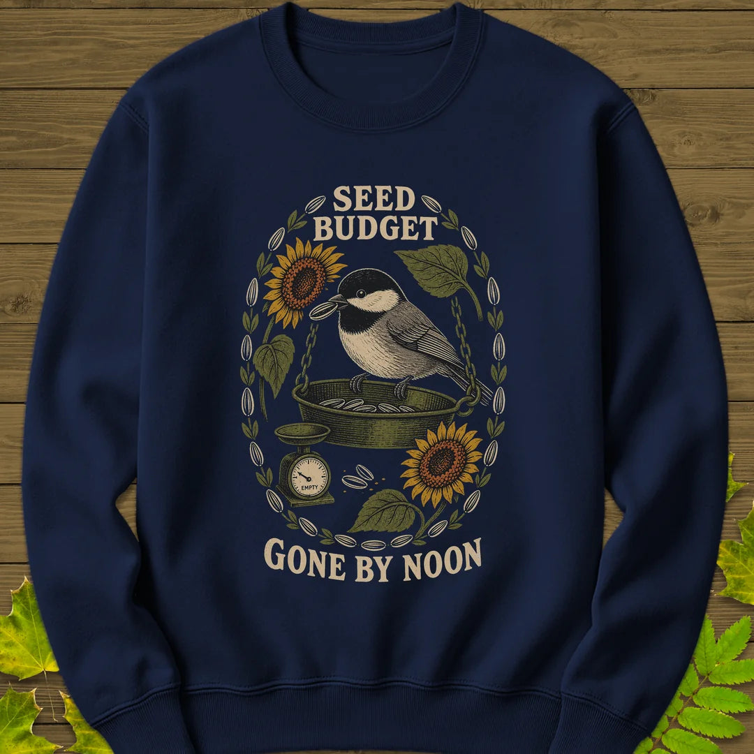 Gone By Noon Sweatshirt in Navy