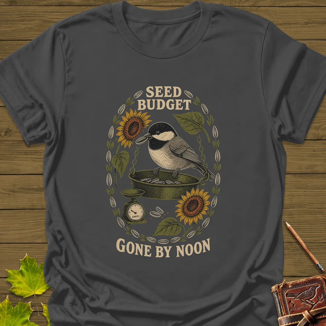 Gone By Noon T-Shirt in Charcoal