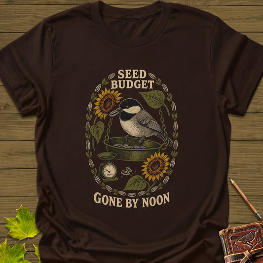 Gone By Noon T-Shirt in Dark Chocolate