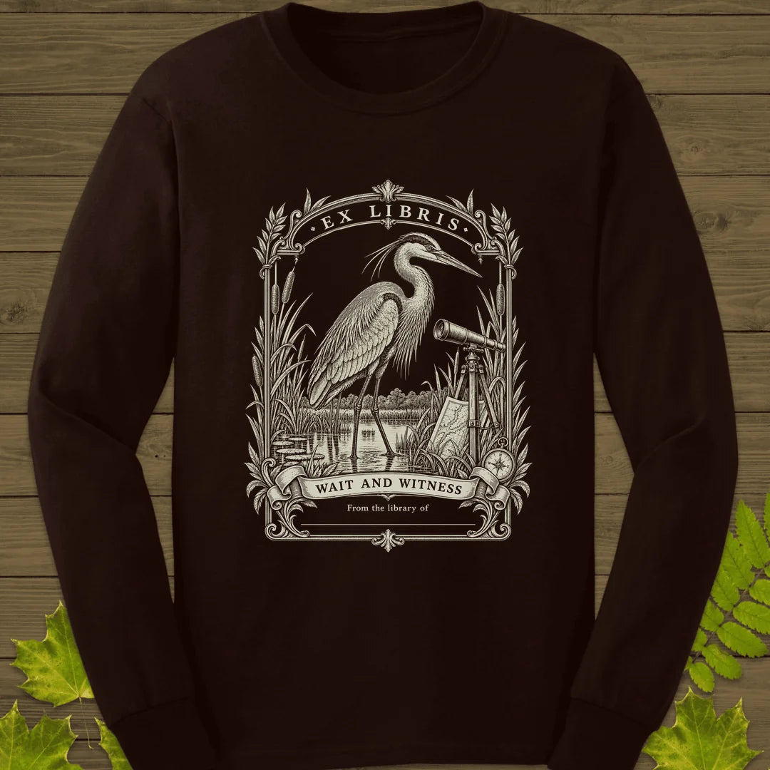 Wait And Witness Long Sleeve in Dark Chocolate