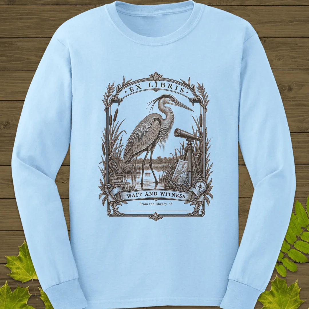 Wait And Witness Long Sleeve in Light Blue