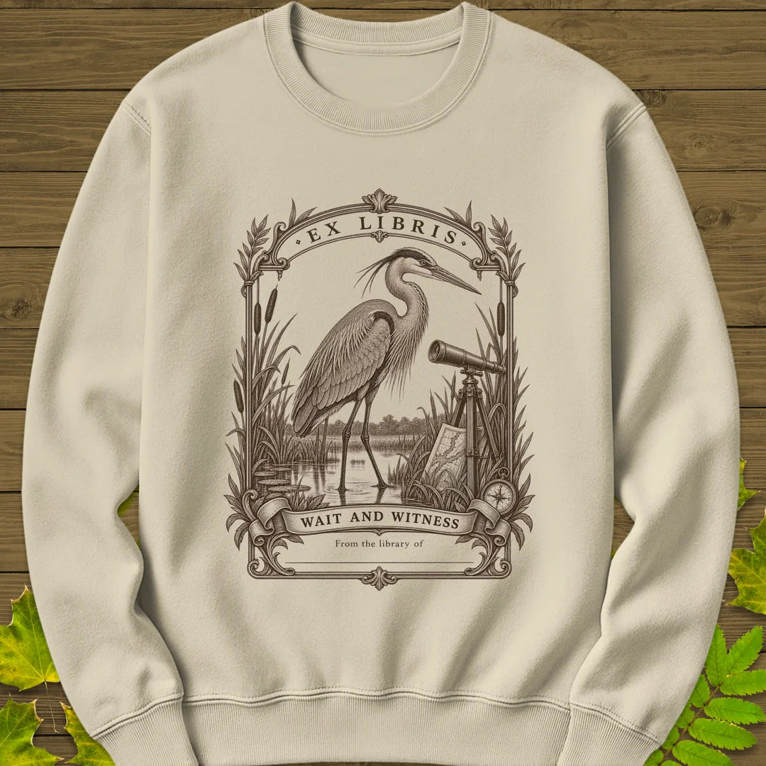 Wait And Witness Sweatshirt in Sand