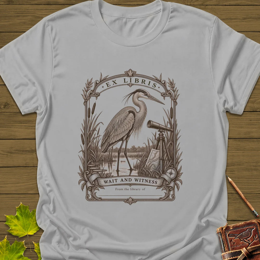 Wait And Witness T-Shirt in Ice Grey