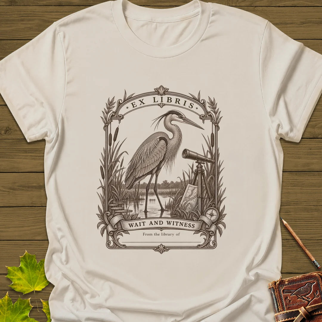 Wait And Witness T-Shirt in Natural