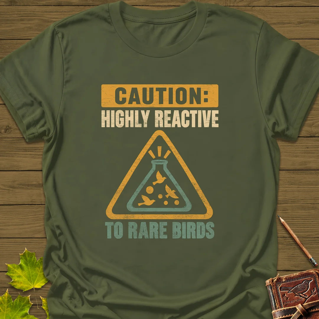 Highly Reactive T-Shirt in Military Green