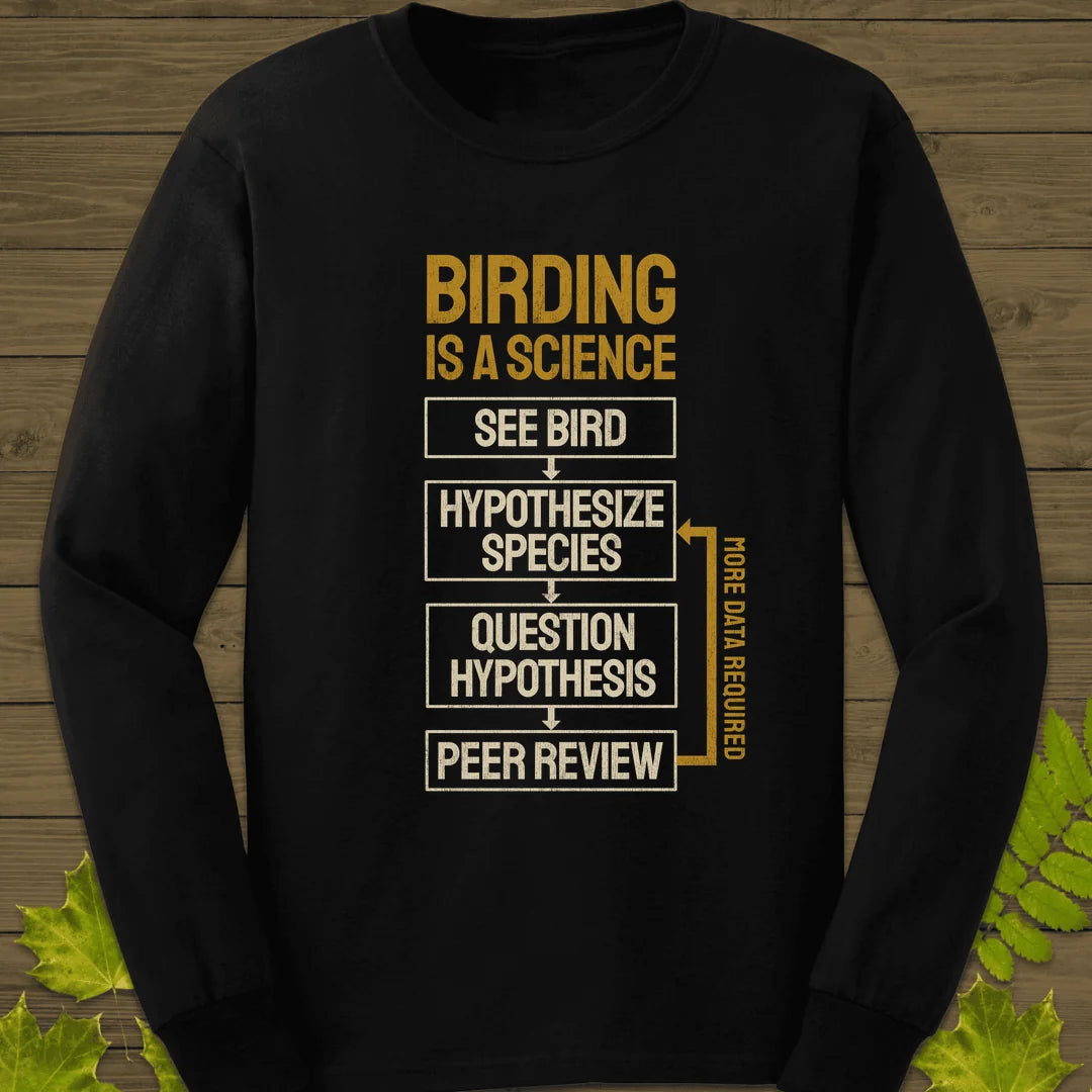 Birding Method Long Sleeve in Black