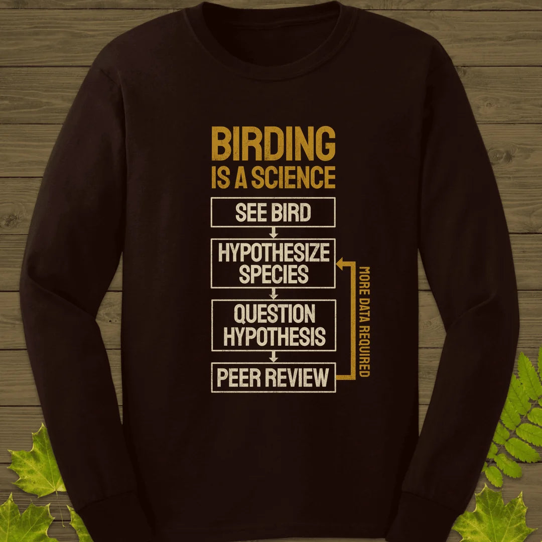 Birding Method Long Sleeve in Dark Chocolate