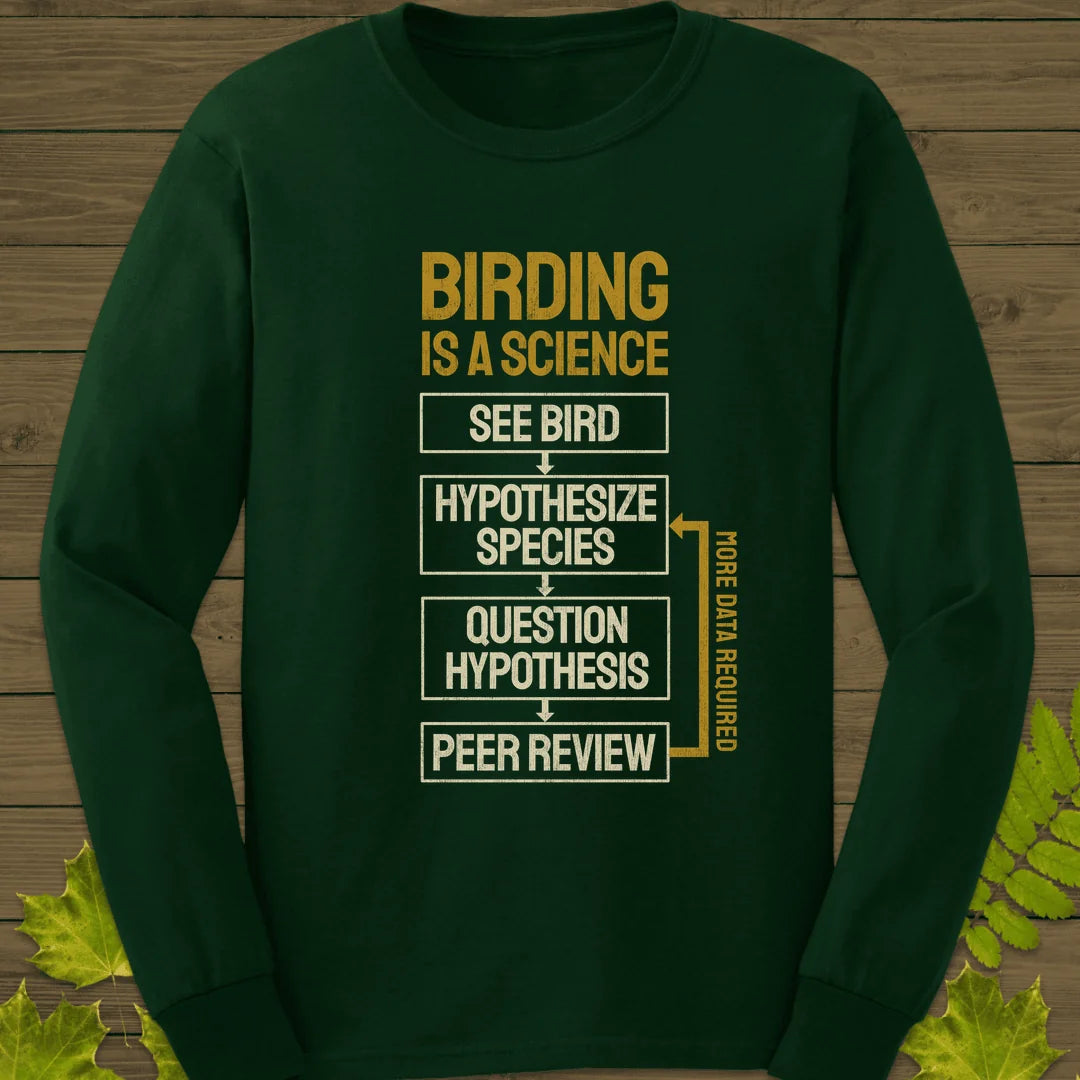 Birding Method Long Sleeve in Forest Green