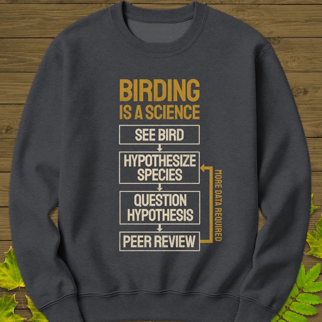 Birding Method Sweatshirt in Dark Heather