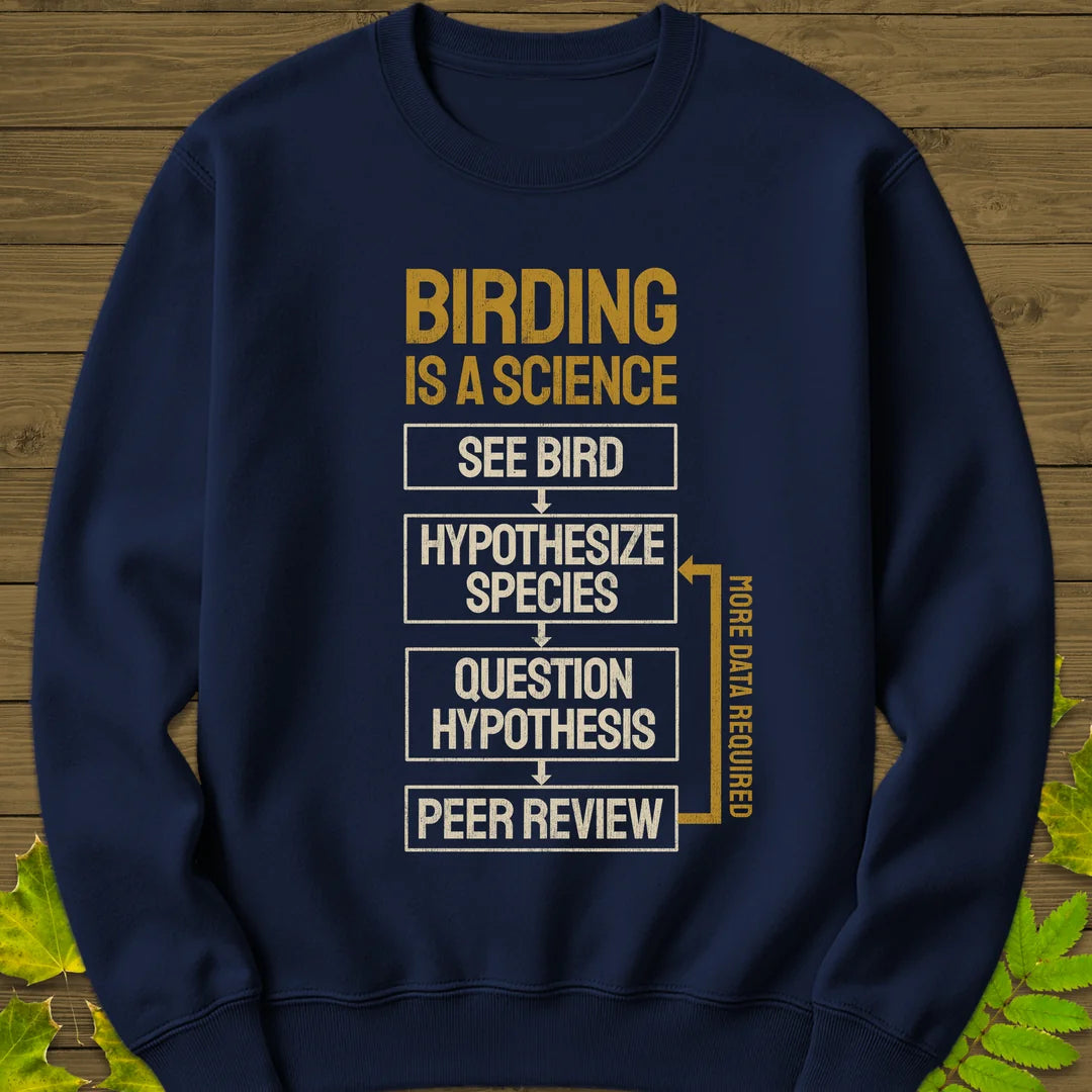 Birding Method Sweatshirt in Navy
