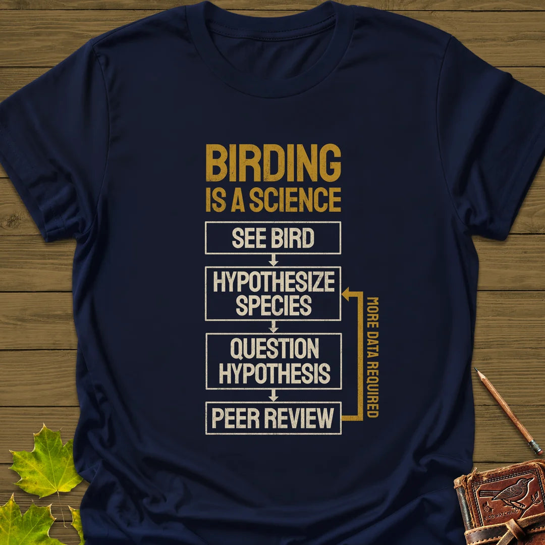 Birding Method T-Shirt in Navy