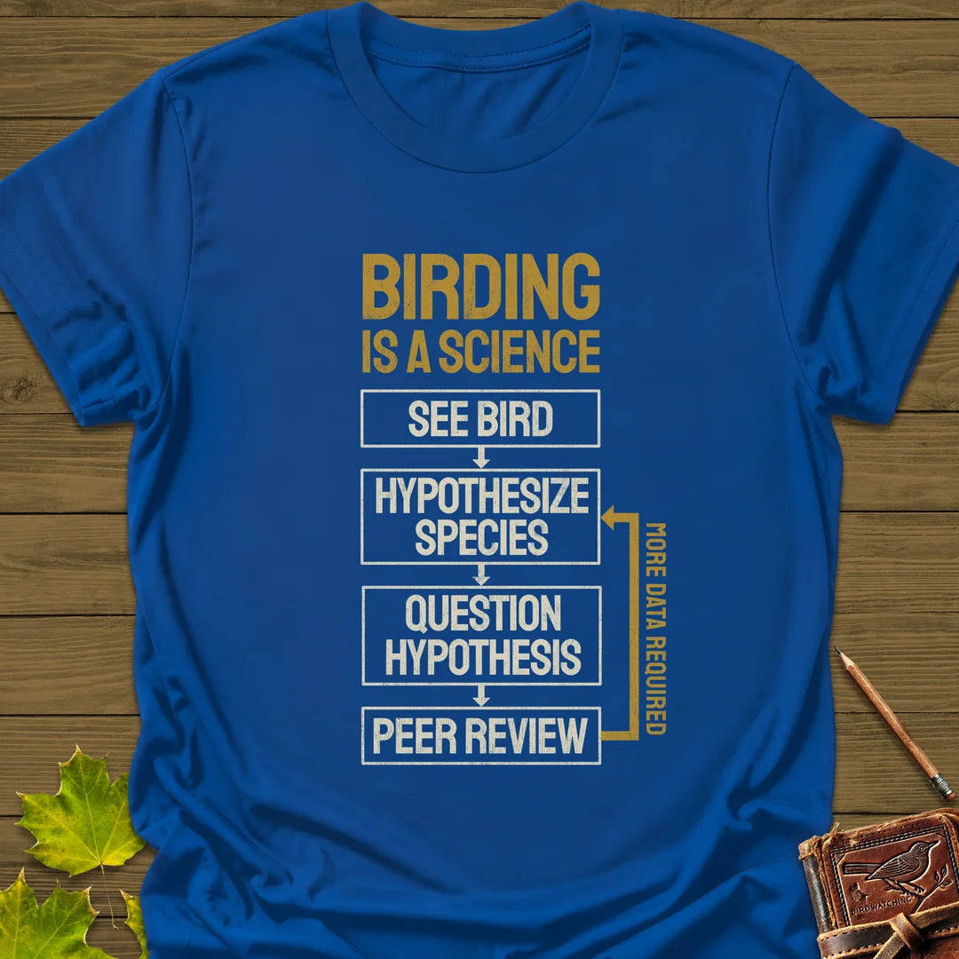 Birding Method T-Shirt in Royal