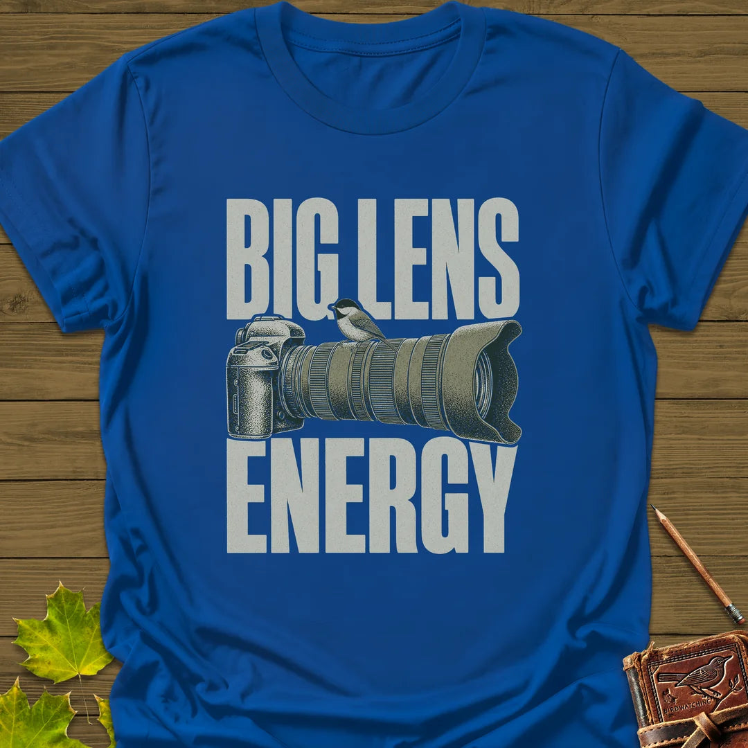 Big Lens Energy T-Shirt in Royal