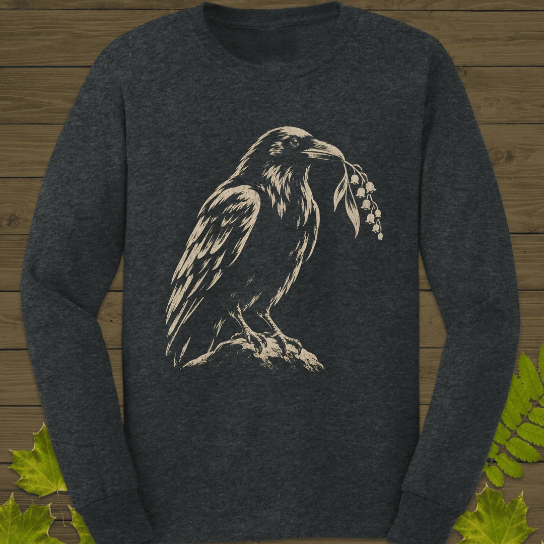 Lily Raven Long Sleeve in Dark Heather