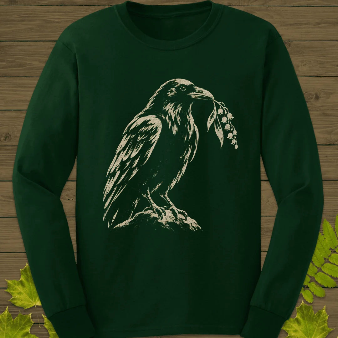 Lily Raven Long Sleeve in Forest Green